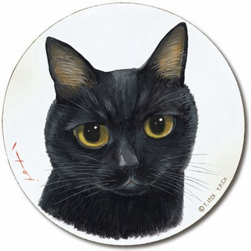 糸井忠晴 木製ラウンドアート ヤマト Mサイズ 贈り物 絵画 猫アート 壁掛け 通販 Lineポイント最大get Lineショッピング