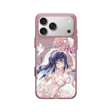 iPhone 17 Pro Max Clear (相機按鈕) 晶醺玫 - KSON - 純白誓約