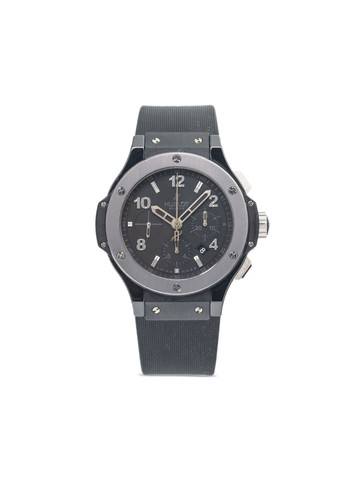Hublot - pre-owned Big Bang 44mm - men - Rubber/ceramic - One Size - BLACK