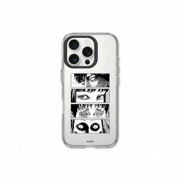 RHINOSHIELD iPhone 13/Pro/Pro Max Clear(MagSafe 兼容)透明防摔手機殼｜伊藤潤二系列-凝視