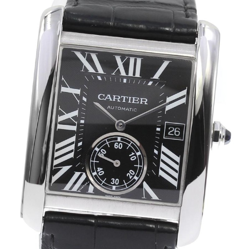 ☆箱・保証書付き【CARTIER】カルティエ タンクMC LM デイト スモール ...