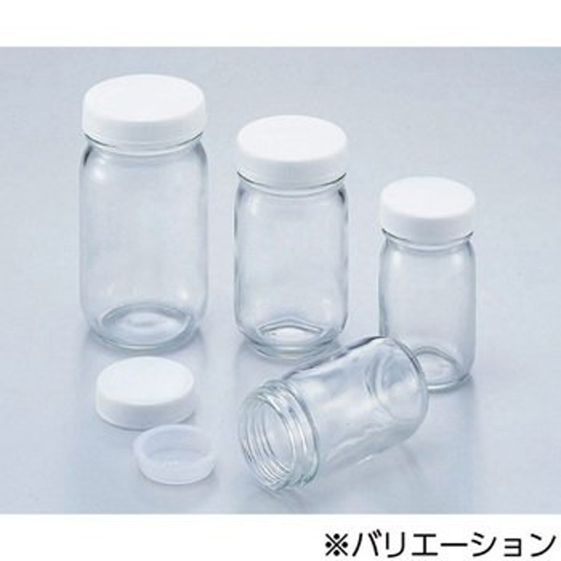 NIKKO PETスクリューバイアル100ml(褐色) (50本入) 17200100 - 3