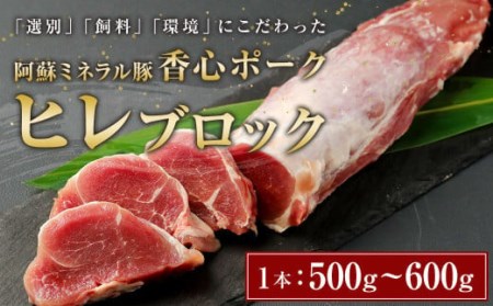  ヒレ ブロック 1本 (500～600g) 豚肉