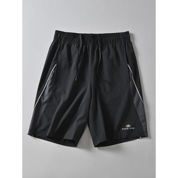 歐美尾單輕量速干四面彈夏季男士運動抽繩寬松百搭五分褲休閑短褲