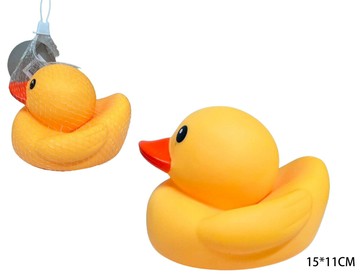 15公分 小鴨 黃色小鴨 小黃鴨 撈魚玩具 洗澡玩具 戲水cf161527