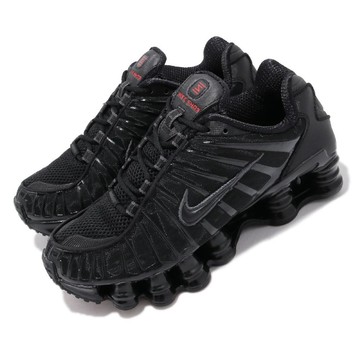 休閒鞋 Wmns Shox TL 女鞋 黑 全黑 彈簧鞋 運動鞋 Black and Max Orange AR3566-002