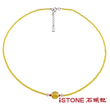 石頭記 黃水晶項鍊-微甜夏戀