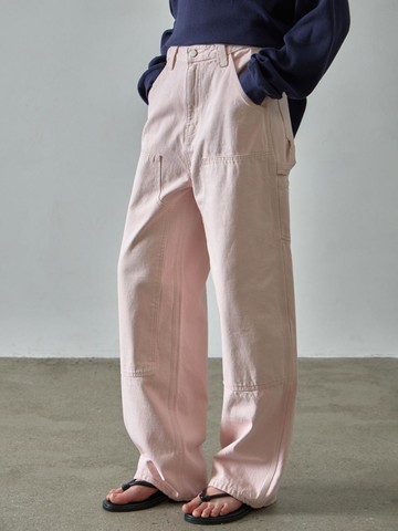 Cotton Work Pants [vintage pink]