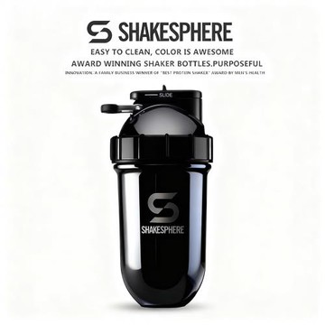 SHAKESPHERE不銹鋼鏡面搖搖杯英國運動健身杯子新款高顏值保溫杯