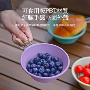 304不鏽鋼雪拉碗 馬卡龍配色（輕量化野餐碗 露營戶外餐具 高顏值輕量碗具 便攜）