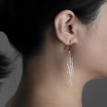 moorigin 細雨耳環 | 可改夾式・醫療鋼・抗過敏・不掉色