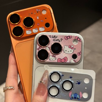 金屬鏡頭保護貼適用於iPhone17Promax 17Pro鏡頭保護器兼容iPhone17