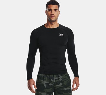 [UA]男 HG Armour 緊身長袖T-Shirt-人氣新品