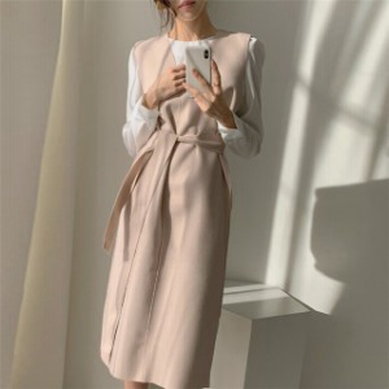 ワンピース 冬服 レディース ニット レディース Vネック ロング丈 ウール オフィスカジュアル Vネック 秋服 ロングワンピース 通販 Lineポイント最大10 0 Get Lineショッピング