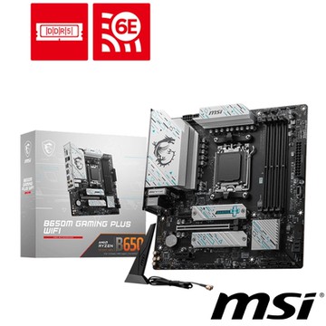 MSI微星 B650M GAMING PLUS WIFI 主機板