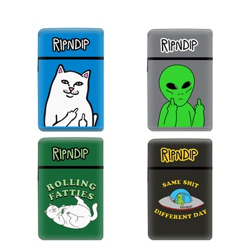 烤肉爐 【ZENGAZ】荷蘭品牌~RIPNDIP-中指貓聯名款~防風噴射打火機(無包裝)
