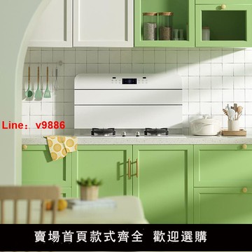 【公司貨超低價】榮健分體式集成灶下排大吸力白色油煙機純電嵌入式套裝家用小戶型