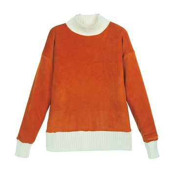 半高領毛衣女寬松外穿打底衫秋冬2021年新款加絨加厚套頭針織上衣