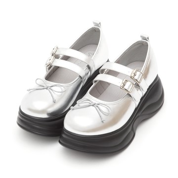 D+AF 龐克芭蕾雙帶厚底瑪莉珍鞋