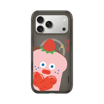 iPhone 17 Pro Max AirX 本質黑 - Brunch Brother 早午餐兄弟 - 草莓吐司要不要夾蛋