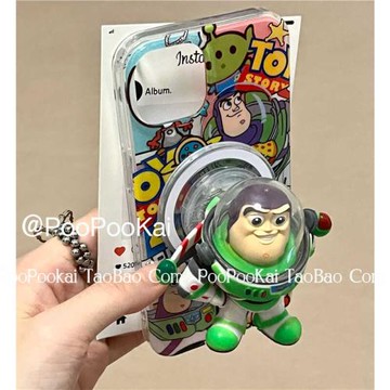 PooPooKai卡通大玩具磁吸支架適用于蘋果15promax個性iPhone14pro手機殼14超酷男女可愛日系13女12防摔保護套