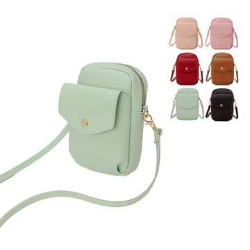 【WHOSE BAG】側背包 日系輕量皮革迷你斜背包 手機包 NO.WBM041