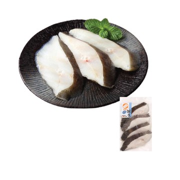 大比目魚切片(每包淨重約215g/4-5片)因各地區供貨商不同，實際出貨包裝以出貨店庫存為準。