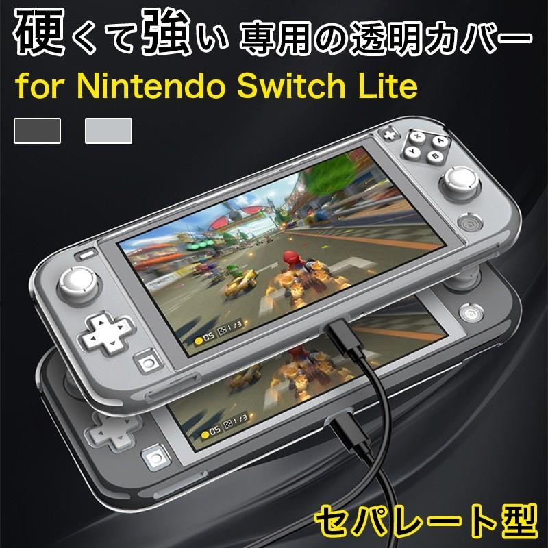 【美品】Nintendo Switch Liteグレー　純正ケース付き