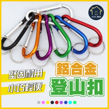 【台灣現貨免運 登山扣】D字登山扣 D型扣 D型登山扣 D字扣 登山扣 登山包扣 鑰匙扣 快掛扣 外掛扣 背包掛扣