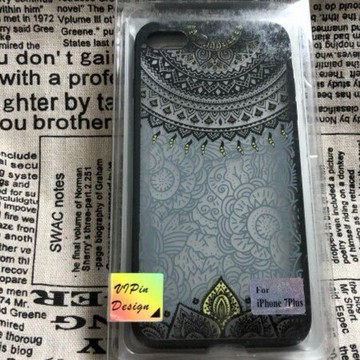 現貨出清  獨家iPhone 7+ 透明磨砂 手機殼  防摔手機殼 創意時尚 夜光 獨一無二