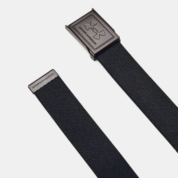 【UNDER ARMOUR】UA 男 Stretch Webbing 高爾夫腰帶_1383935-001