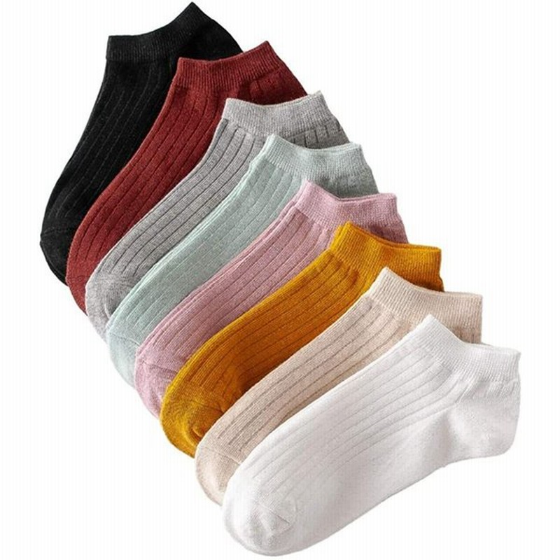 Yooloo 靴下 レディース ブランド 夏用 くるぶしソックス スニーカーソックス 綿 8 足 通販 Lineポイント最大0 5 Get Lineショッピング