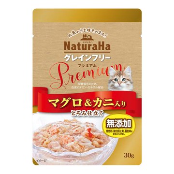 Naturaha grain -free PREMIUM (Premium) Tuna & Crab Through Through 30g