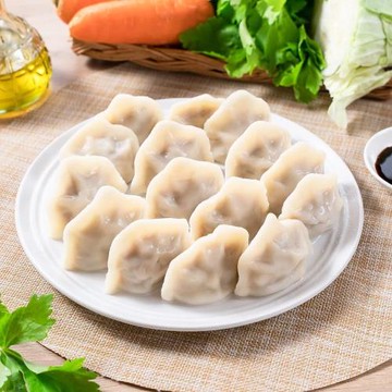 【蘭揚食品】元氣水餃晚餐組(4人份)-內含10包-全素-植物五辛素-素食/蔬食-料理包-植物肉-加熱即食