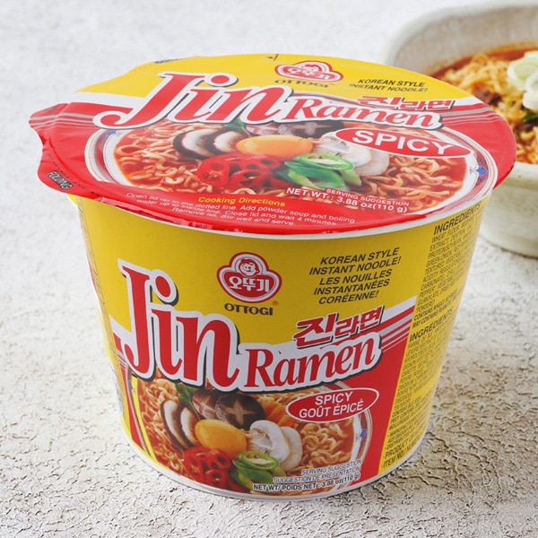 [オットギ] ジンラーメン スパイシーカップ麺  110g 韓国ラーメン インスタントラーメン