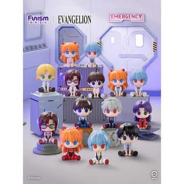 玩樂主義⚡新世紀福音戰士 EVA 可愛撚系列盲盒🚀盲盒+確認款 小小補萌計畫手辦 Q 版公仔 坐坐公仔 潮玩擺飾 禮物