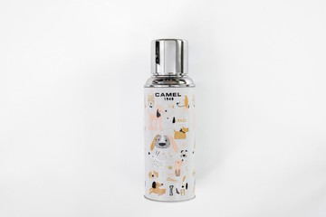 駱駝牌450ml玻璃膽真空保溫瓶116寵物系列 小狗 116DG