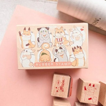 小動物表情包8入 CARD-01