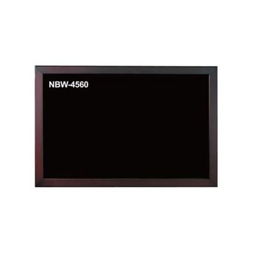 【COX 三燕】松木框 鏡面 磁性 展示 黑板 45x60x1.5cm /個 NBW-4560