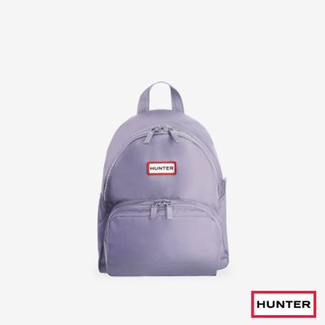 HUNTER -迷你尼龍經典後背包-丁香紫