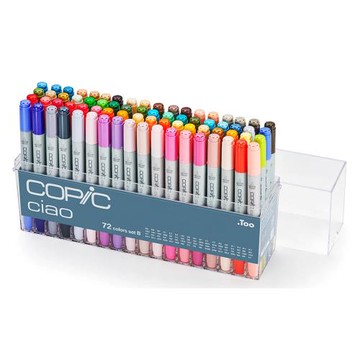 COPIC Ciao 第三代麥克筆 72 Color Set B 72色 B色系 盒裝 /盒 (日本原裝進口)