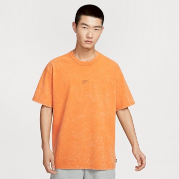 NIKE 短袖上衣 男 運動 AS M NSW TEE M90 SSNL PRE ESS 橘 HJ0553-815