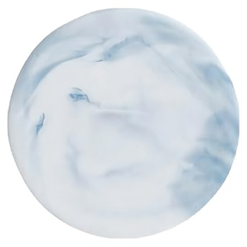 寵物星樂園 大理石散熱墊 圓形  1個  藍色