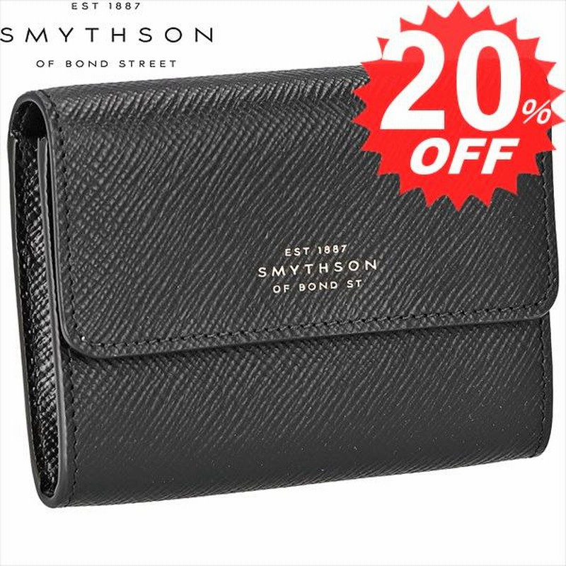 スマイソン 財布 小銭入れ SMYTHSON SMY-1028405-BLK LEATHER 比較対照価格35,000 円 | LINEブランドカタログ