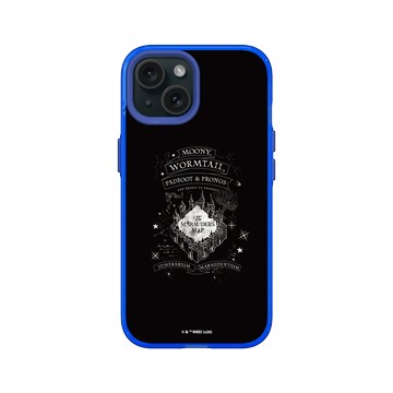 iPhone 15 Clear 激光藍 - 哈利波特 Harry Potter - 劫盜地圖