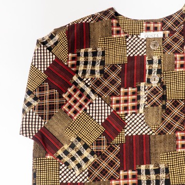 韓國製日本印花中袖上衣