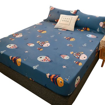 南極人防水床笠單件床罩防塵罩席夢思床墊套罩全包隔尿透氣保護套