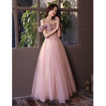 小洋裝高級感公主氣質女神范禮服