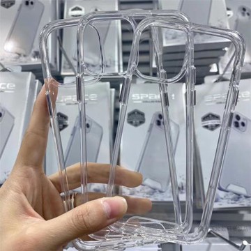 適用蘋果iPhone16 15 14 13 12 11  Pro Max 手機殼透明 SE4 太空殼 硅膠防摔保護套