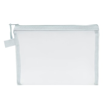 小麥購物 G069 簡約網紗筆袋 A5 16g  6個  白色